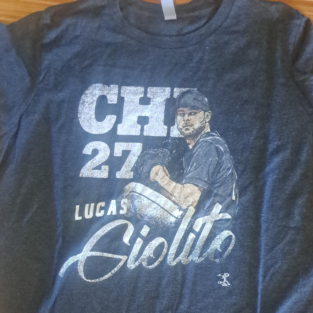 Men's Blue Graphic T-Shirt